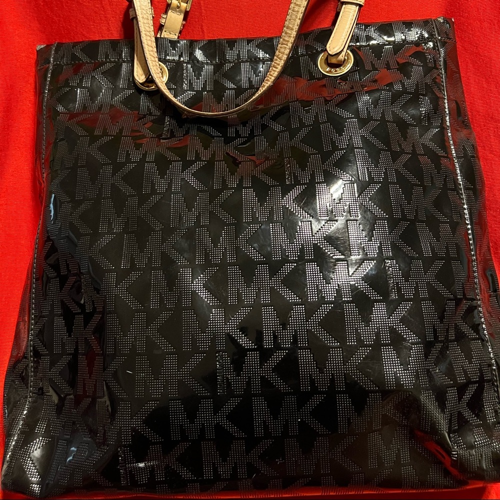 Gently used Michael Kors Patent Leather Tote